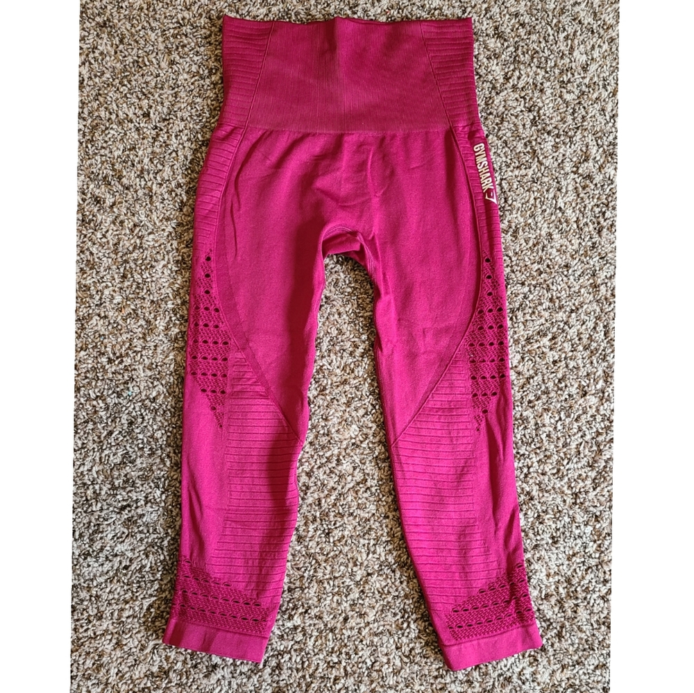 Gymshark Cropped Energy Seamless Leggings